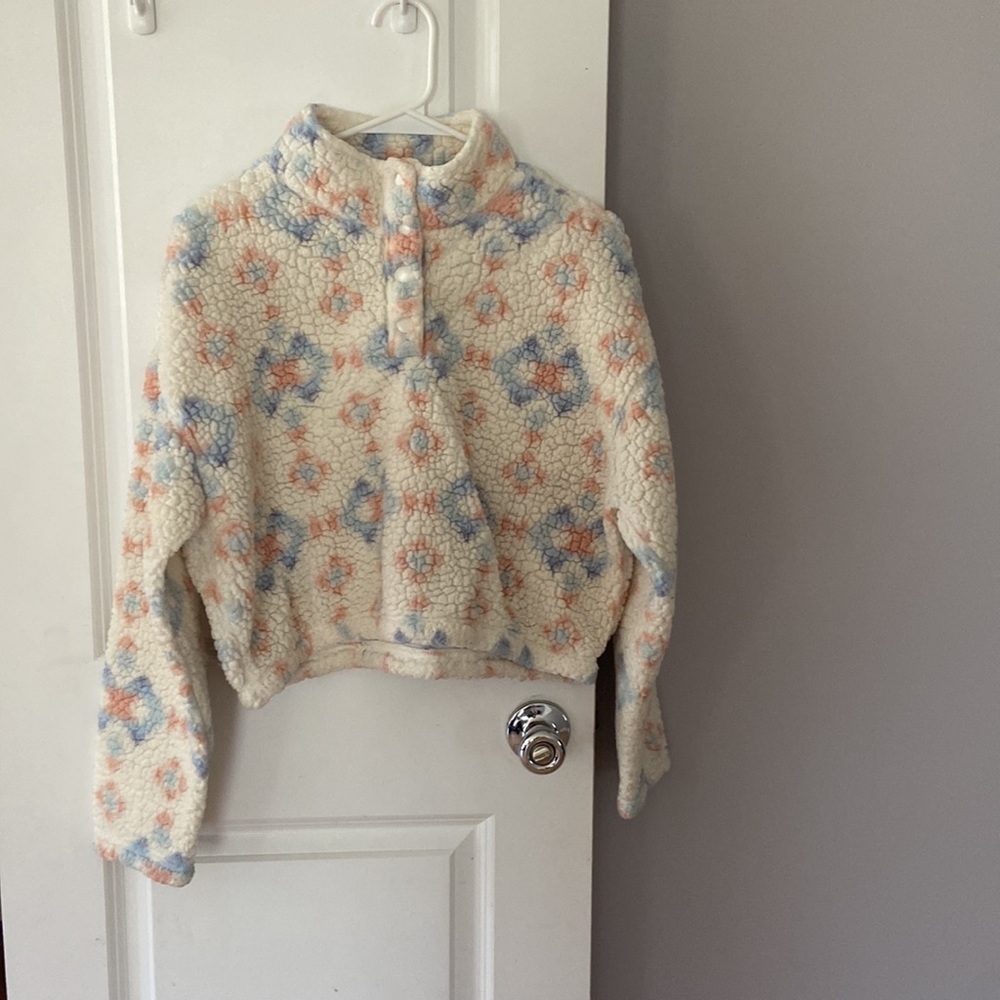 Cream teddy jacket - Picture 4 of 4